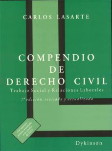 Portada de COMPENDIO DERECHO CIVIL TRABAJO SOCIAL Y RELACIONES LABORALES (7ª ED)