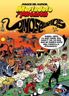 Portada de MORTADELO Y FILEMON. DINOSAURIOS (MAGOS DEL HUMOR 52) (EBOOK)