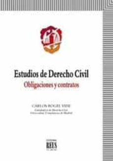Portada de ESTUDIOS DE DERECHO CIVIL 02. OBLIGACIONES Y CONTRATOS.