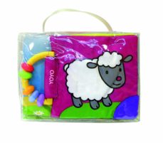 Portada de LA OVEJA (LIBRO TELA Y SONAJERO)