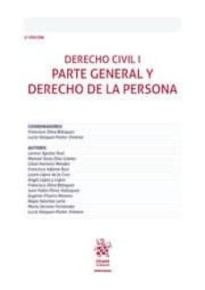 Descargar DERECHO CIVIL I PARTE GENERAL Y DERECHO DE LA PERSONA 3Âª EDICION gratis pdf - leer online