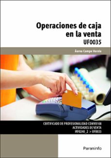 Reddit descargar libros (UF0035) OPERACIONES DE CAJA EN LA VENTA (Literatura española)