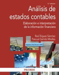 Libros de audio en inglés gratis para descargar. ANALISIS DE ESTADOS CONTABLES 9788436844856 en español de RAUL IÑIGUEZ SANCHEZ, PASCUAL GARRIDO MIRALLES