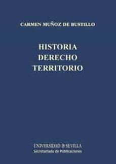 Portada de HISTORIA DERECHO TERRITORIO