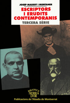 Portada de ESCRIPTORS I ERUDITS CONTEMPORANIS