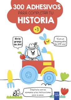 Portada de ¡EN LA GRANJA DE JIM!: 300 ADHESIVOS PARA COMPLETAR TU HISTORIA