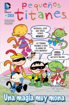 Portada de PEQUEÑOS TITANES: UNA MAGIA MUY MONA