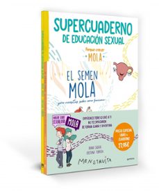 Portada de PACK APRENDE CON MENSTRUITA (EL SEMEN MOLA + SUPERCUADERNO DE EDU CACION SEXUAL) (MENSTRUITA)