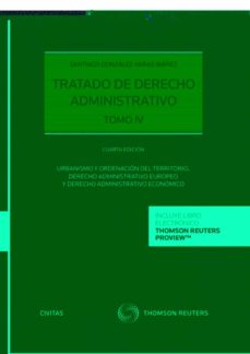 Portada de TRATADO DE DERECHO ADMINISTRATIVO, TOMO IV