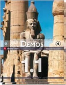 Portada de NUEVO DEMOS 1º ESO (COMUNIDAD DE MADRID) (LIBRO 1 Y 2) (TRIMESTRA LIZADO)