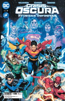 Portada de CRISIS OSCURA EN TIERRAS INFINITAS 1 DE 7