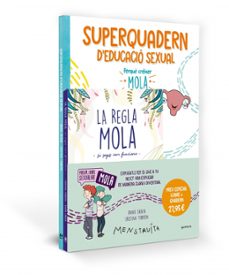 Portada de PACK APREN AMB MENSTRUITA (LA REGLA MOLA + SUPERQUADERN D EDUCACI O SEXUAL)