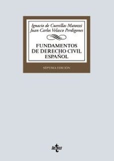 FUNDAMENTOS DE DERECHO CIVIL ESPAÑOL (6ª ED.)