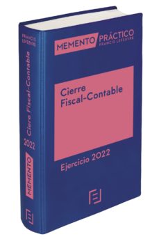 Portada de MEMENTO CIERRE FISCAL-CONTABLE. EJERCICIO 2022