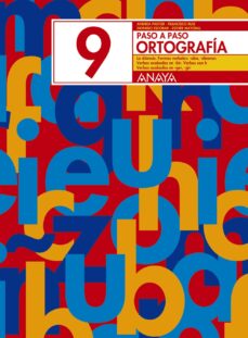 Portada de ORTOGRAFIA 9. PASO A PASO