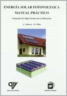 Portada de ENERGIA SOLAR FOTOVOLCAICA: MANUAL PRACTICO