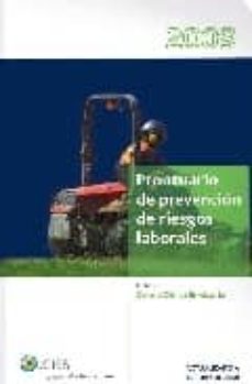 Portada de PRONTUARIO DE PREVENCION DE RIESGOS LABORALES 2009