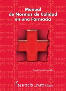 Portada de MANUAL DE NORMAS DE CALIDAD EN UNA FARMACIA
