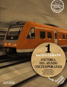 Descargar libro gratis italiano HISTORIA DEL MUNDO CONTEMPORÁNEO 1º BACHILLERATO