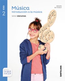 Portada de MUSICA + CD 2º ESO MURCIA ED 2021