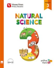 Portada de NATURAL SCIENCE 3 + CD (ACTIVE CLASS) ANDALUCIA