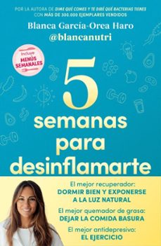 Portada de 5 SEMANAS PARA DESINFLAMARTE (EBOOK)