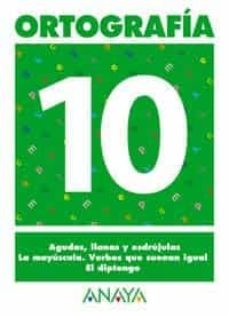 Portada de ORTOGRAFIA 10 (PRIMARIA) (ED. 2004)