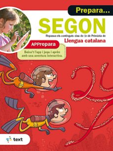 Portada de PREPARA... SEGON. LLENGUA CATALANA