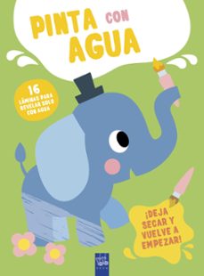 Portada de PINTA CON AGUA. ELEFANTE