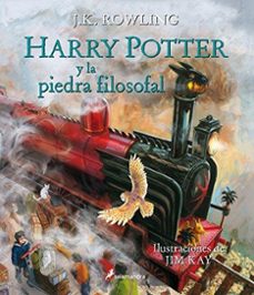 Portada de HARRY POTTER 1 Y LA PIEDRA FILOSOFAL ILUSTRADO