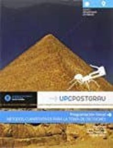 Portada de PROGRAMACION LINEAL: METODOS CUANTITATIVOS PARA LA TOMA DE DECISI ONES
