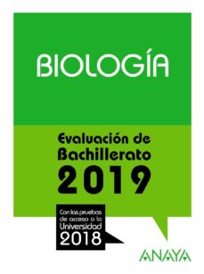 Descargar BIOLOGIA: EVALUACION DE BACHILLERATO 2019 gratis pdf - leer online