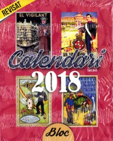 Portada de CALENDARI BLOC 2018
