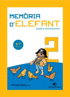 Portada de MEMORIA D ELEFANT 6-7 ANYS: QUADERN D ENTRETENIMENT