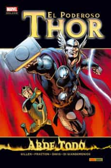 Portada de EL PODEROSO THOR 8: ARDE TODO