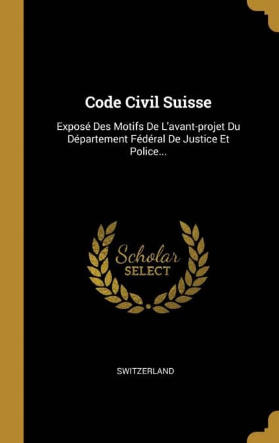 Code Civil Suisse
