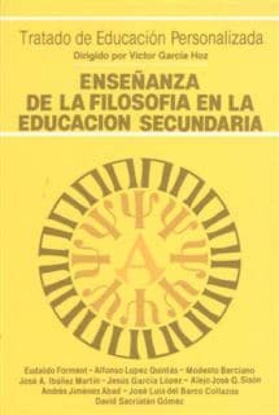 ENSEÑANZA DE LA FILOSOFIA EN LA EDUCACION SECUNDARIA VV.AA. Casa del Libro ENSEÑANZA DE LA FILOSOFIA EN LA EDUCACION SECUNDARIA VV.AA. Casa del Libro