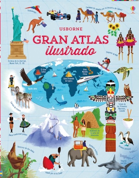 Gran Atlas Ilustrado Emily Bone Casa Del Libro 8143