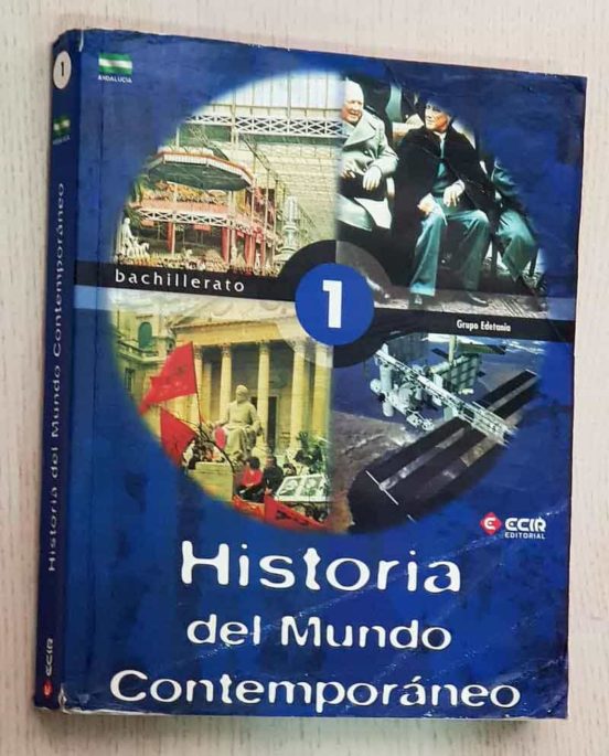 HISTORIA MUNDO CONTEMPORANEO 1º BACHILLERATO (ANDALUCIA) con ISBN